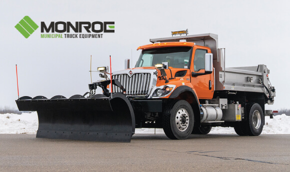 monroe truck equipment logo